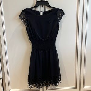 Bar III XS navy blue cocktail dress